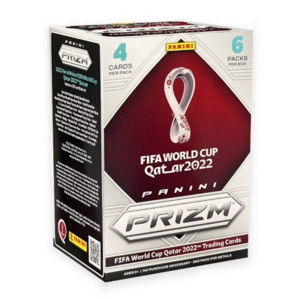 2022 Panini Prizm FIFA World Cup Blaster Box - Qatar Soccer Futbol