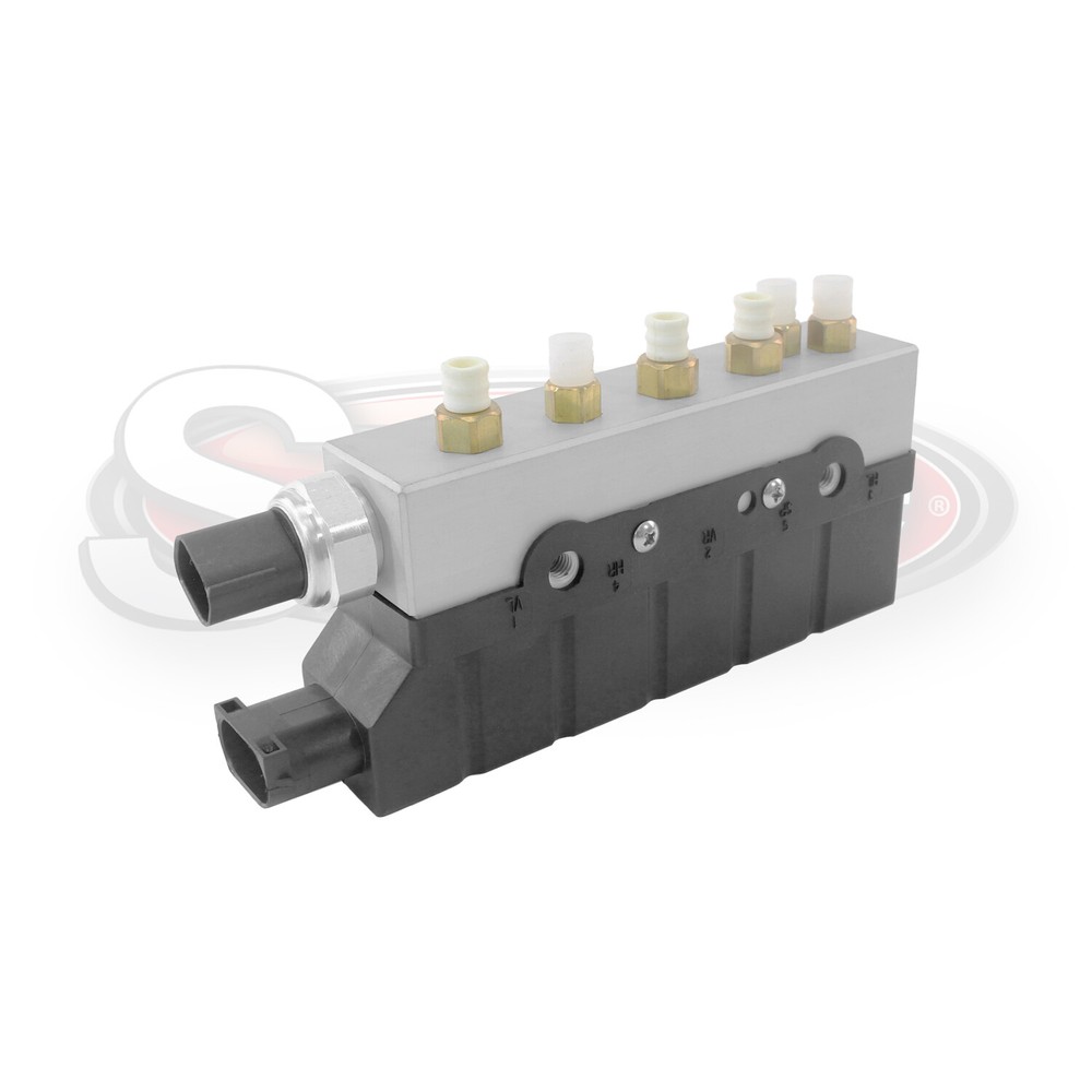 2004-2009 Jaguar Vanden Plas Air Ride Suspension Compressor Solenoid Valve Block