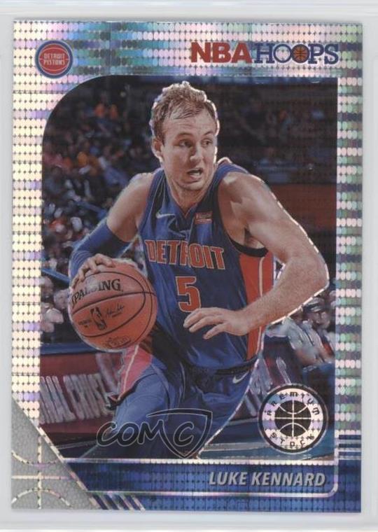 2019-20 Panini NBA Hoops Premium Stock Box Set Pulsar Prizm Luke Kennard #55