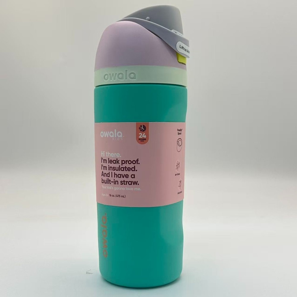 16oz Kids Owala Make Waves FreeSip Water Bottle Sport Mug