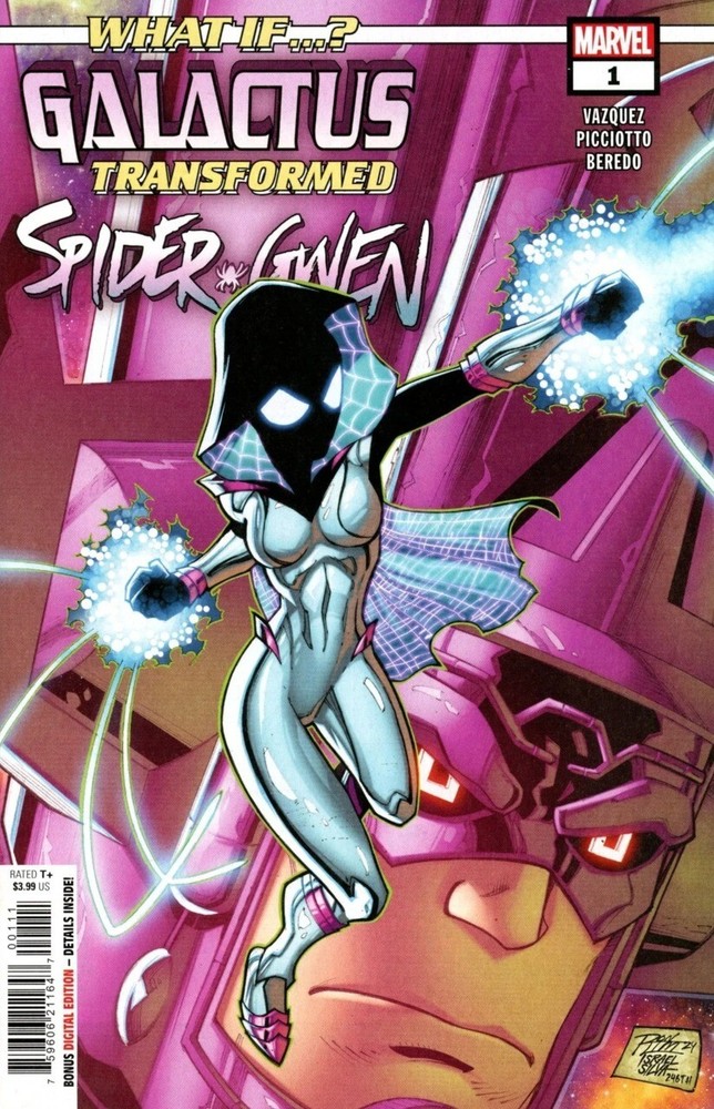 Galactus Transforms Spider-Gwen in What If 2025 #1 NM Ron Lim