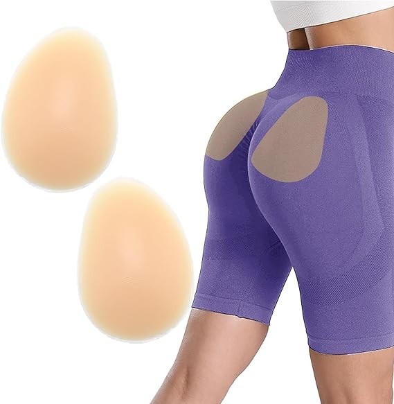 Silicone Butt Pads for Women - Natural Looking Hip Enhancer Pads, Buttocks Lifti