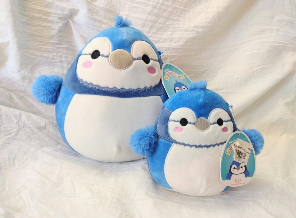 Squishmallow Babs 12 Inch Blue Jay Plush Stuffed Animal by Kellytoy