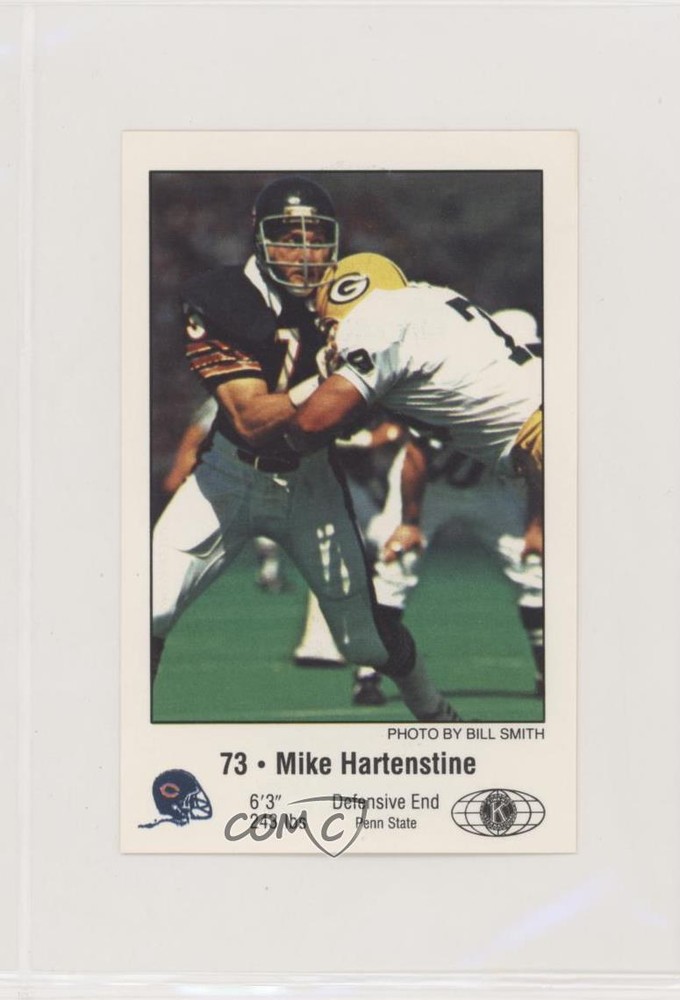 1981 Chicago Bears Police Mike Hartenstine #73