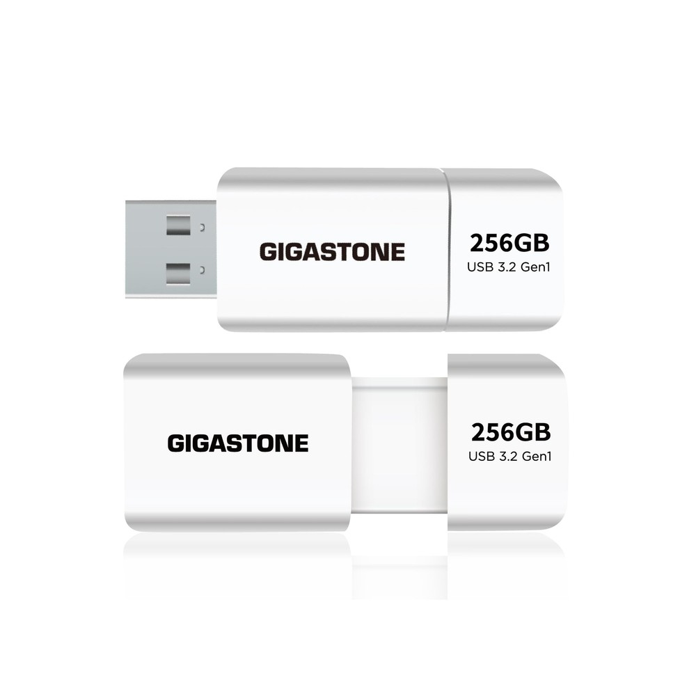 GIGASTONE Z60 256GB 2-Pack USB 3.2 Gen1 Flash Drive, R/W 120/80 MB/s Ultra Hi...