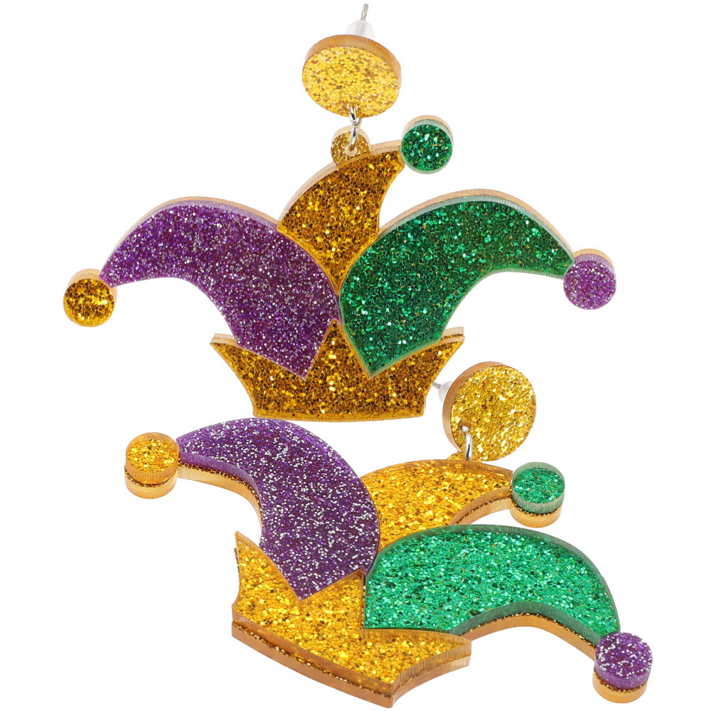 Stud Earring Carnival Earrings Fashionable Decorative Studs Man