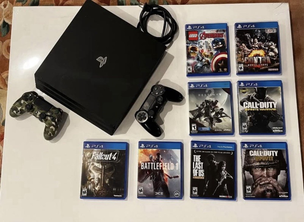 PS4 Gaming Console with High-Definition Graphics and Fast Performance