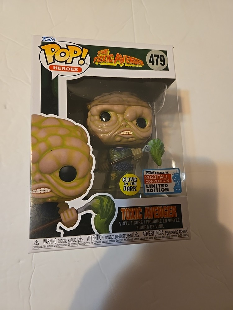 Funko Pop! Vinilo: Toxic Avenger - Toxic Avenger (brillo) - exclusivo otoño 2023