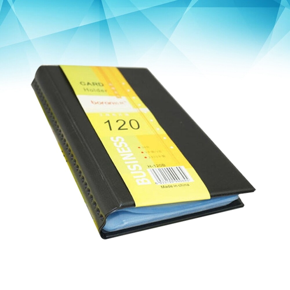 120 Cards ID Credit Holder Book Case Keeper Organizer Passport Credit