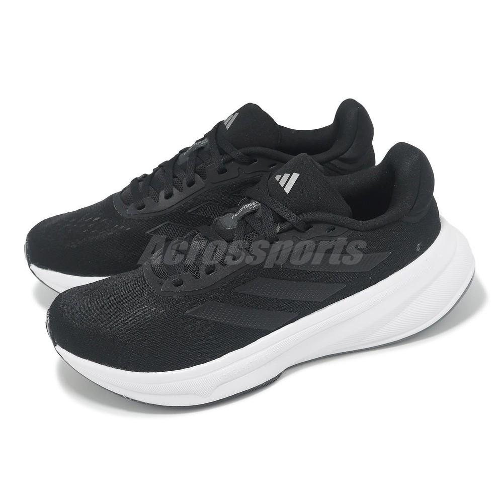adidas Response Super W Core Black Grey Women Road Running Shoes JI4229
