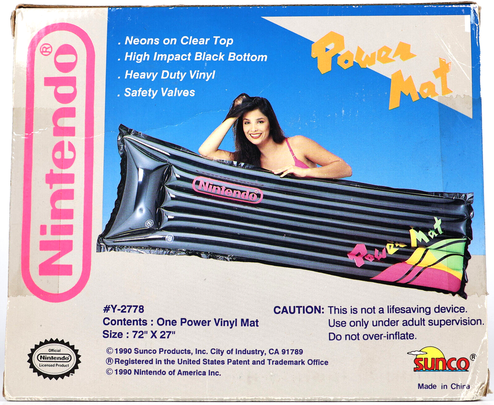 Nintendo Power Mat - Sunco 1990 - Brand New, Sealed - Rare Collector’s Item!