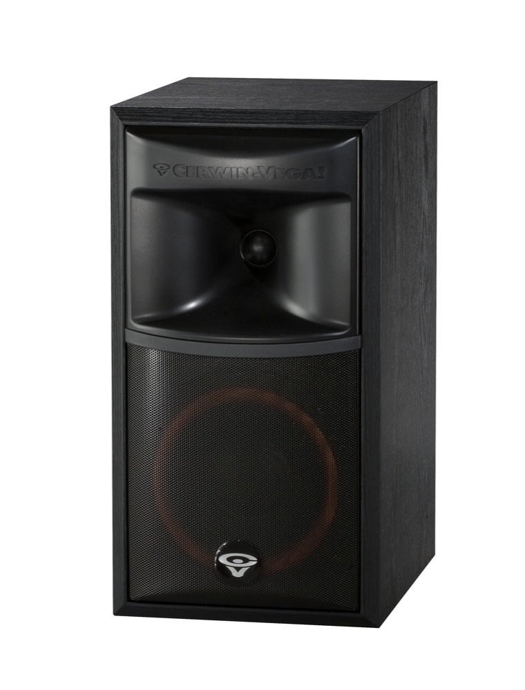 Cerwin Vega Home Audio XLS-6 Bookshelf Speakers - Black