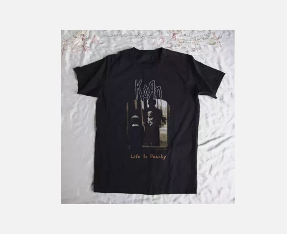 Korn - Life Is Peachy Metal Band Unisex T-Shirt Size S-5Xl