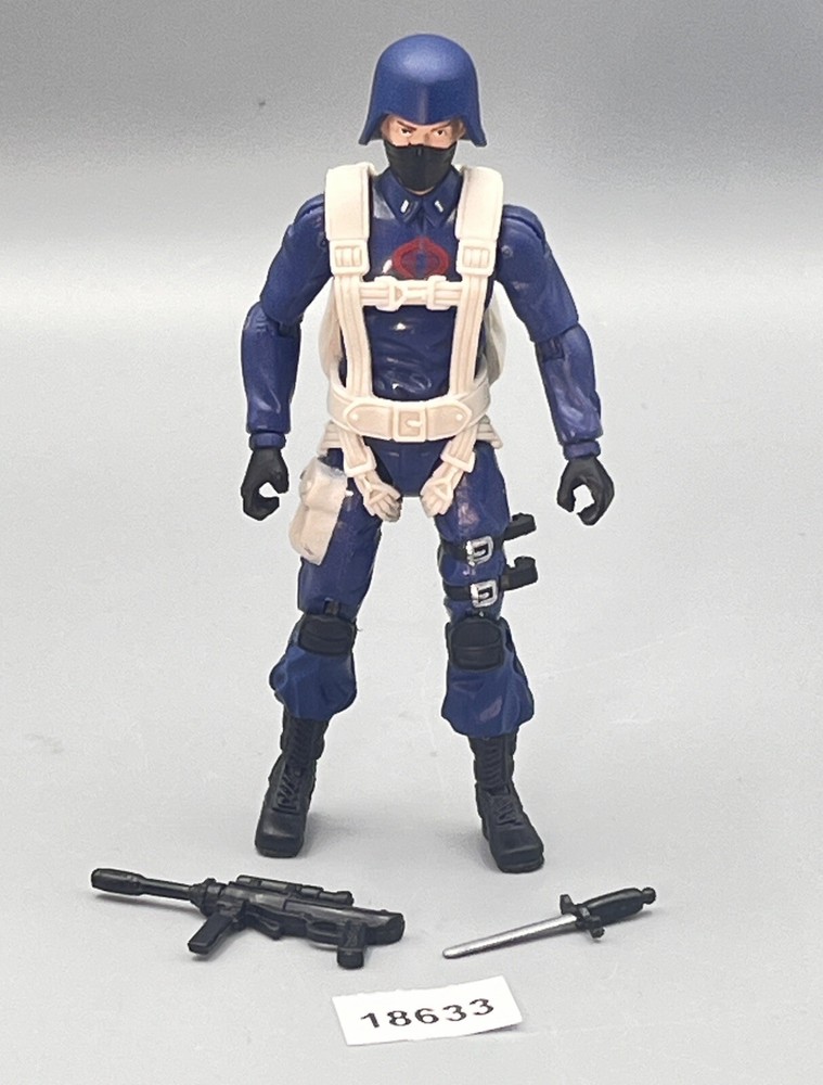 G.I. Joe Cobra Paratrooper V1 2008 3.75 Inch Airborne Infantry Action Figure