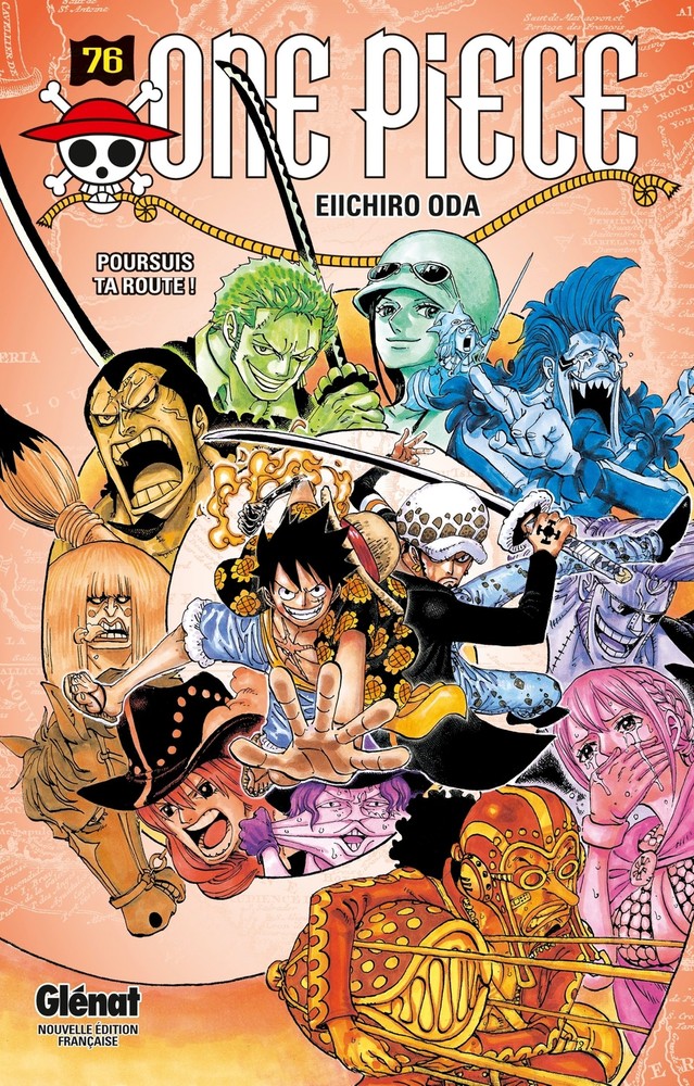 Eiichiro Oda One Piece 76: Edition Originale: Poursuis ta route ! (Paperback)