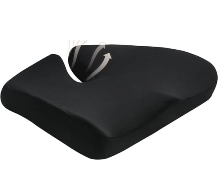 Extra Large Memory Seat Cushion,Multifunctional for Office or Driving Use