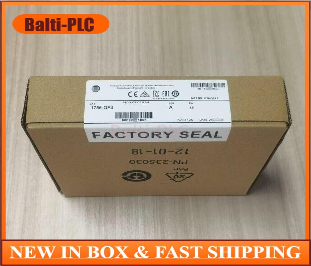 NEW AB Allen Bradley 1756-OF4 ControlLogix 4 Pt A/O I or V Module 1756OF4