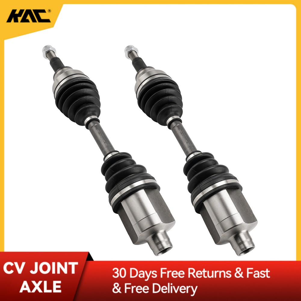 Pair Front CV Axle For 2005-2011 Chevy Cobalt HHR Pontiac G5 Pursuit Auto Trans