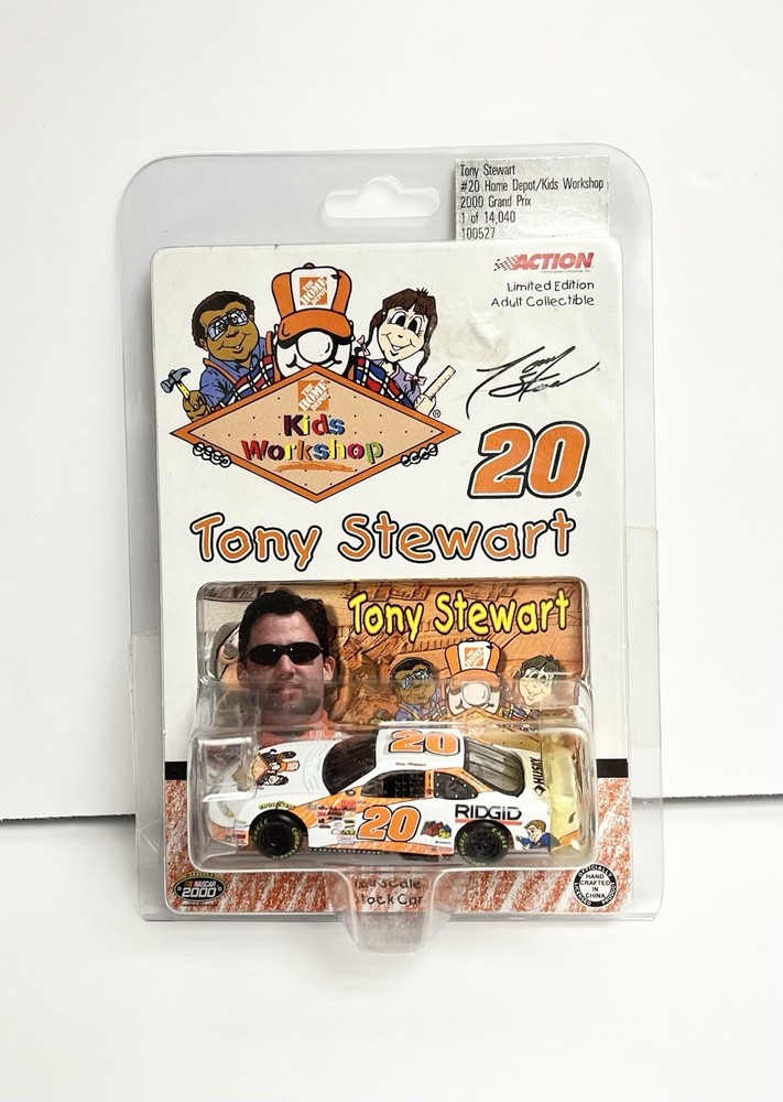 2000 NASCAR Home Depot Kids Workshop Tony Stewart #20 Rigid Stockcar