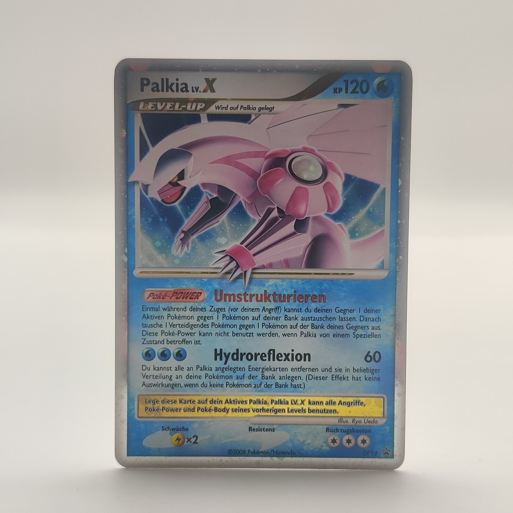 Pokemon TCG Card - Palkia LV.X DP18 2008 Blackstar Promo Holo