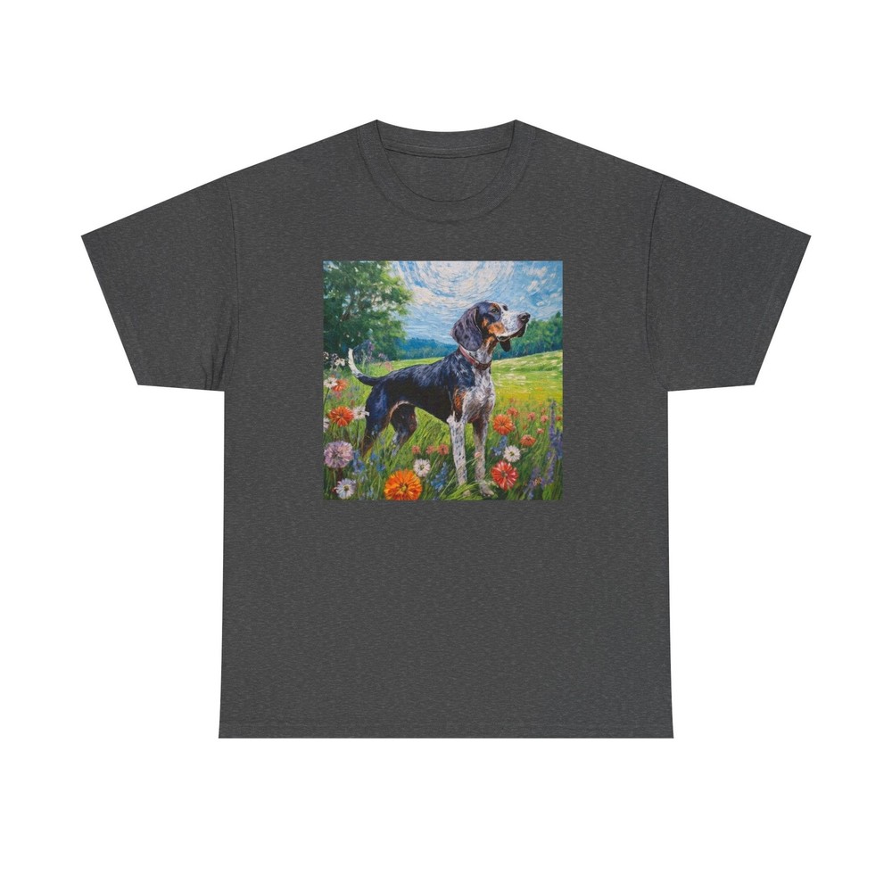 Bluetick Coonhound Graphic Heavy Cotton Unisex T-Shirt