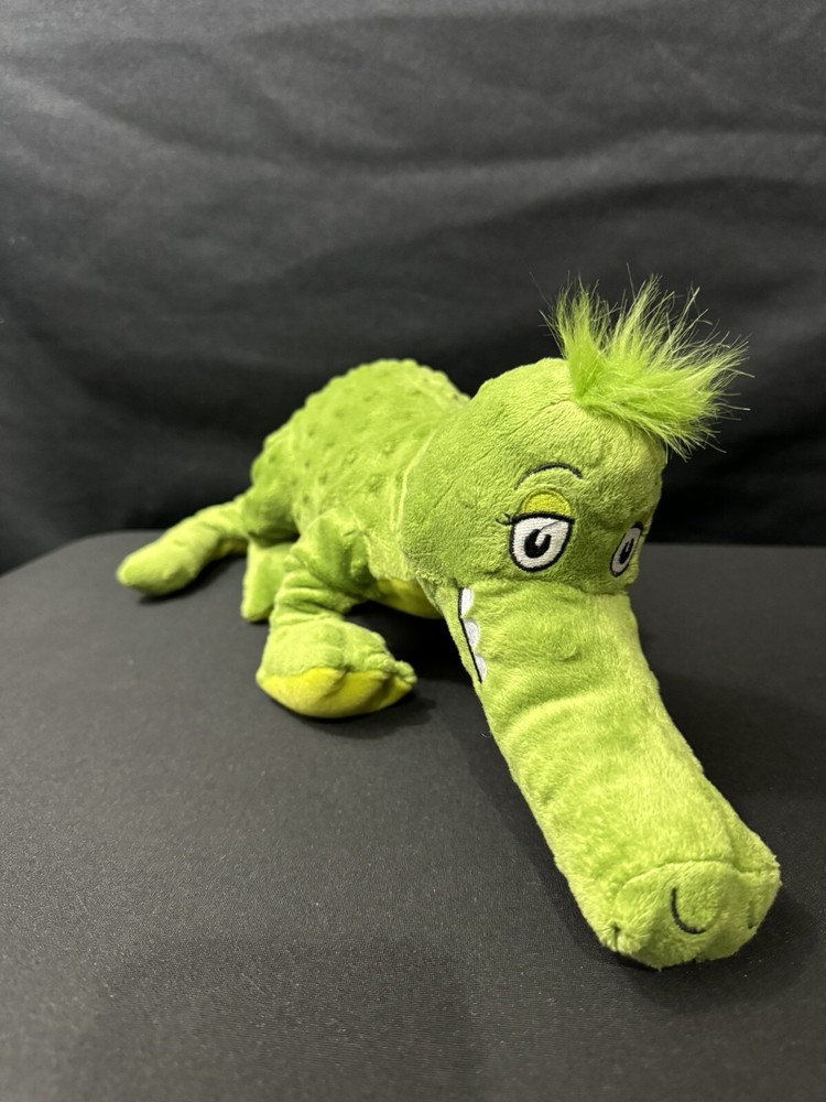 Kohl's Cares Dr Seuss ABC Alphabet Alligator Plush Green Stuffed Animal 2013 22”