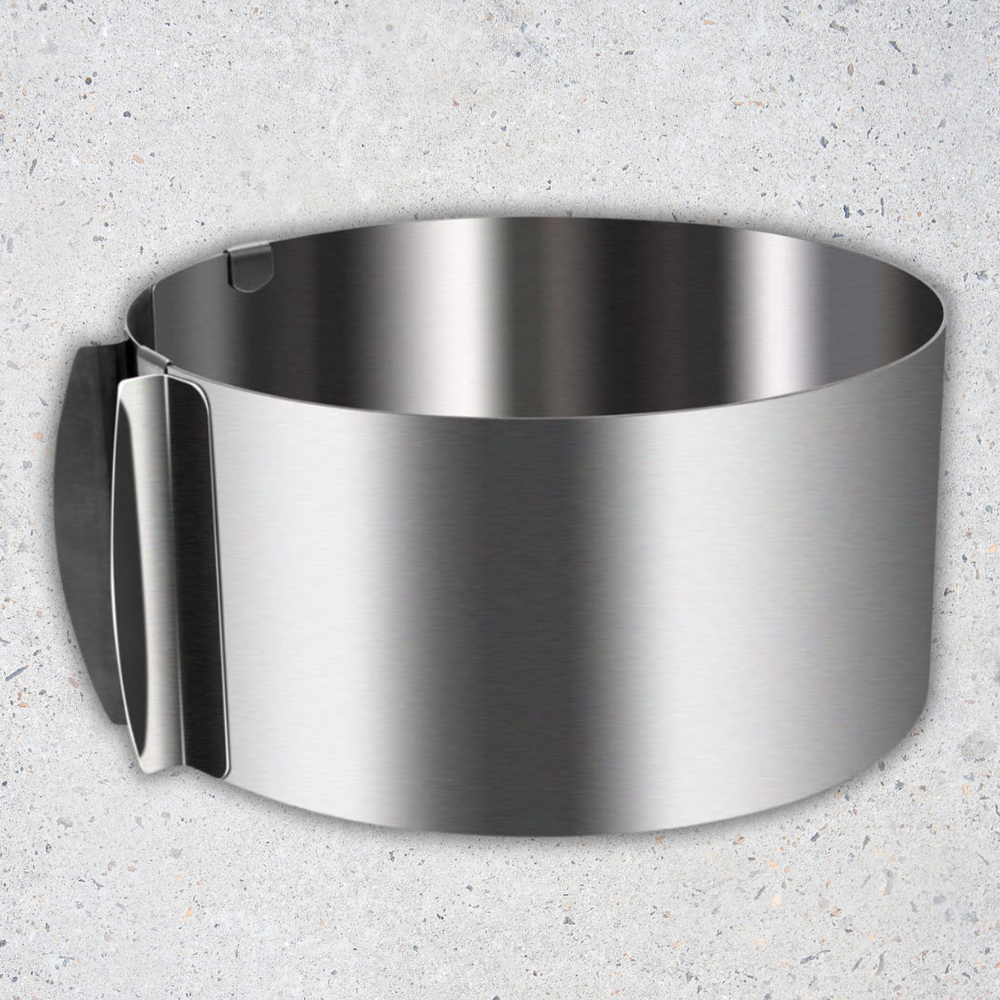 Adjustable Stainless Steel Cake Mousse Mold Ring Baking Tool 6 to 12 Inch