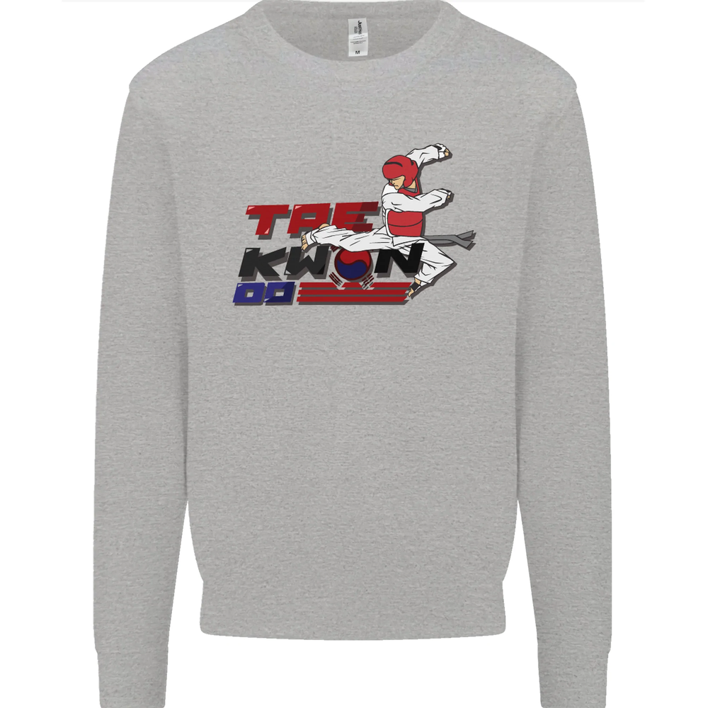 Taekwondo Fighter Mixed Martial Arts MMA Mens Sweatshirt Jumper