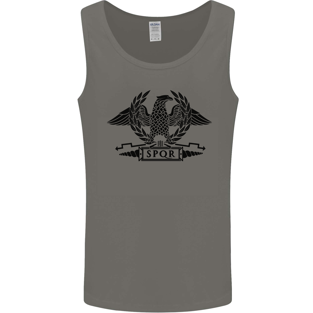 SPQR Eagle Training Bodybuilding Gym Mens Vest Tank Top