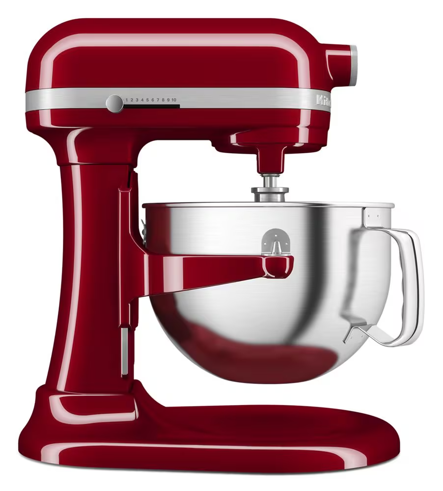 Refurbished KitchenAid 6 Quart Bowl-Lift Stand Mixer - Empire Red - RKSM60ER