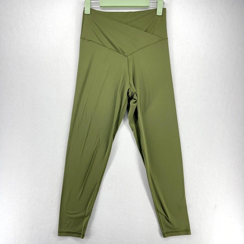 Aerie Offline Real Me 7/8 Hi-Rise Leggings in Forrest Green - Size L