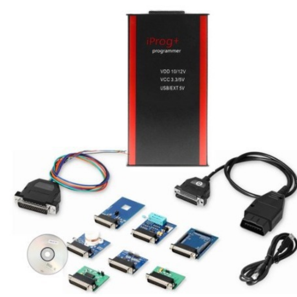 Iprog+ Programmer V89 Support IMMO +Mileage +Airbag till
