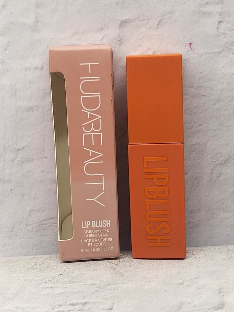 HUDA BEAUTY Lip Blush Creamy Lip & Cheek Stain - Apricot Kiss - New