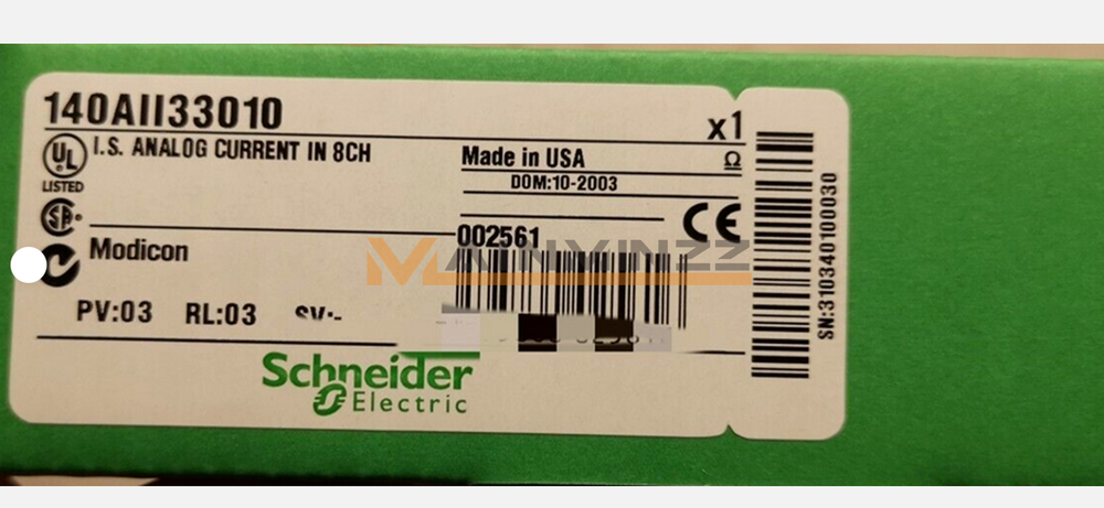 One New 140AII33010 Analog Input Module