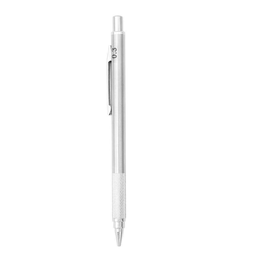 Metal Mechanical Pencil Automatic refill Portable and lightweight clear wri T6P6