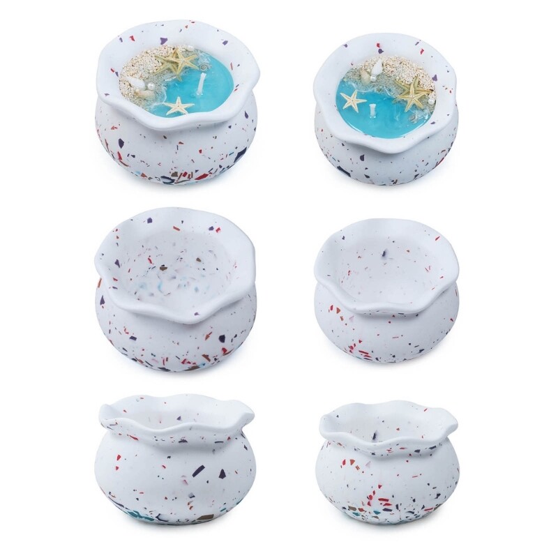 DIY Crystal Epoxy Resin Fish Jar Silicone Mold for Jewelry or Ashtray  