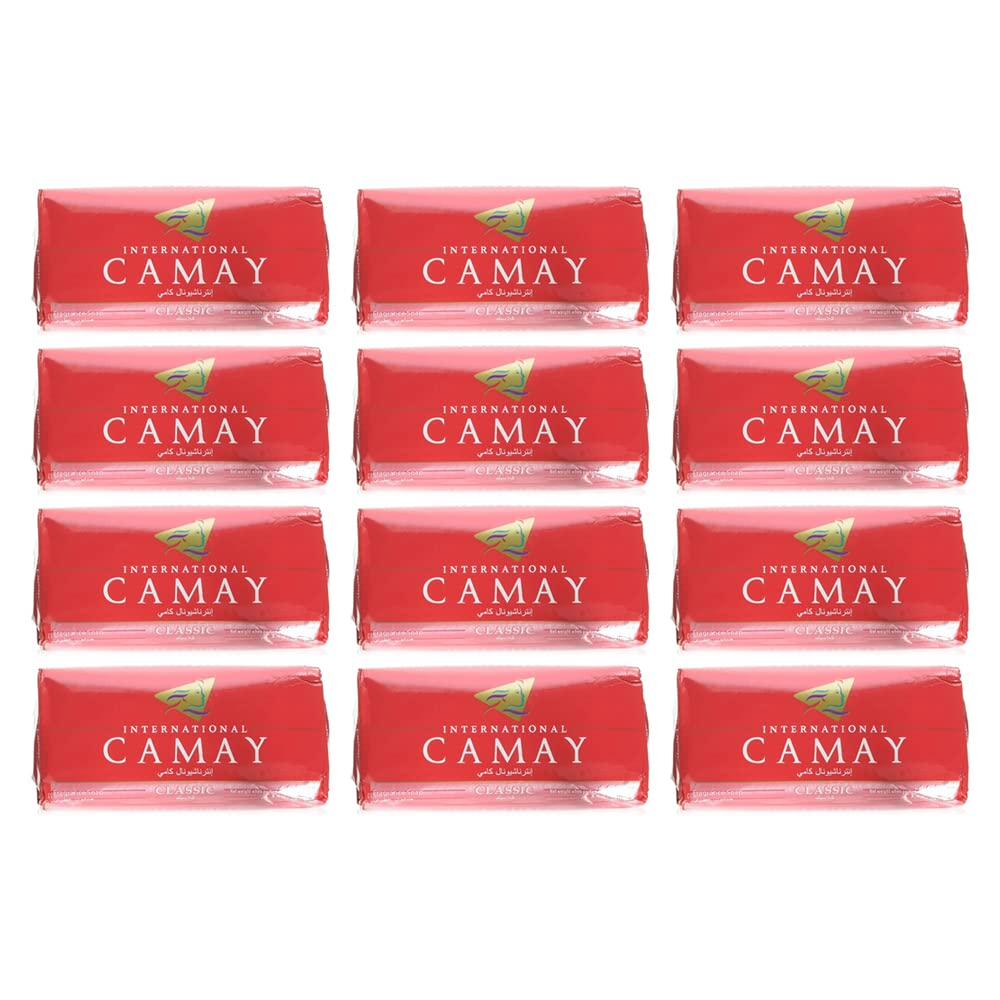 Camay Classic Moisturizing Bar Soap with Soft Scent for Gentle Skin Care