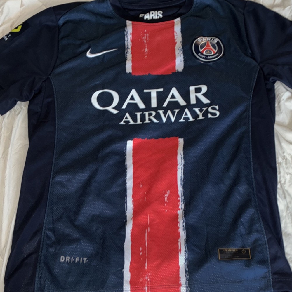 Nike Paris Saint-Germain Pacho #51 Soccer Jersey Navy Red White SIZE M