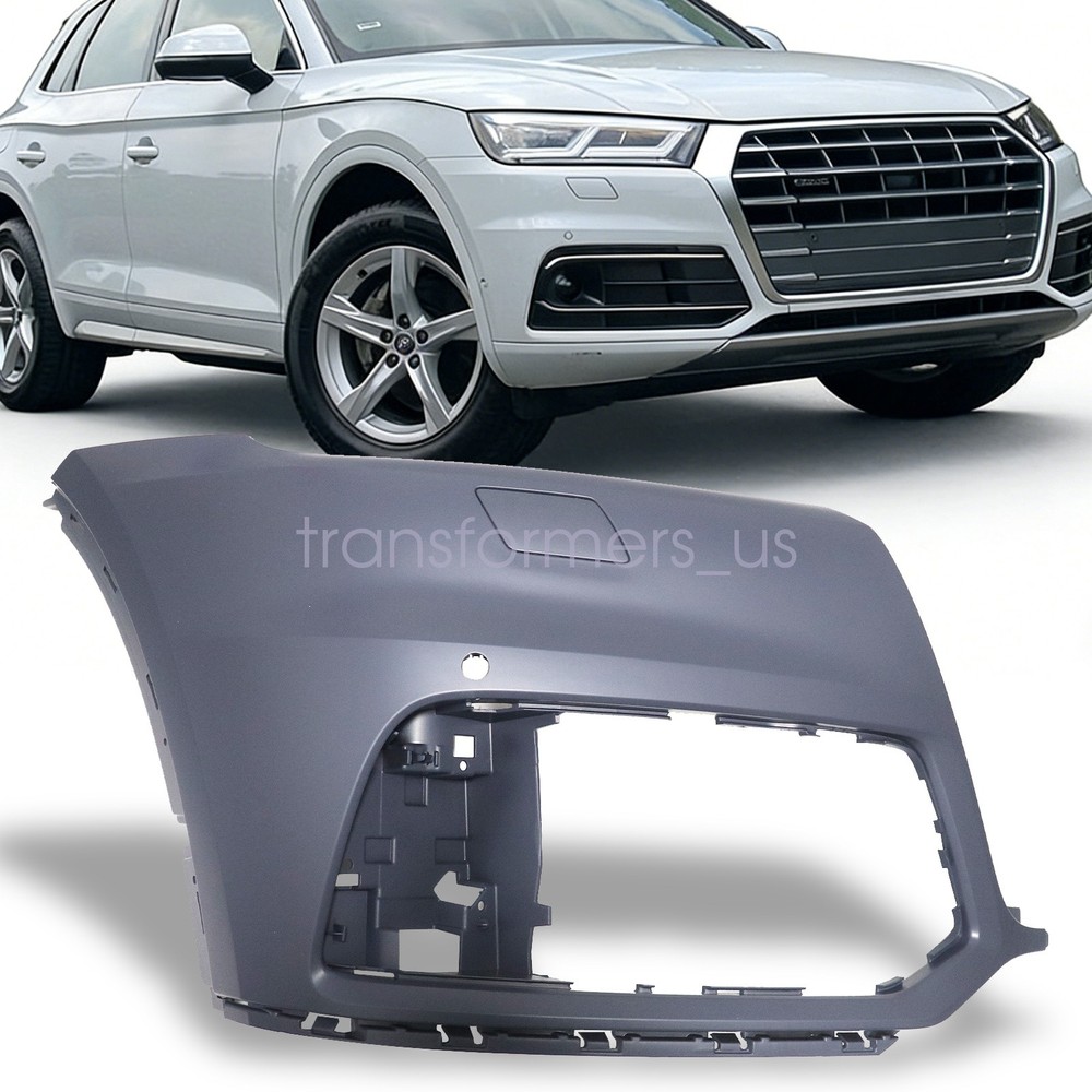 Front Bumper Cover Front Right Passenger Fit 2018-2020 Audi Q5 80A807108DGRU New