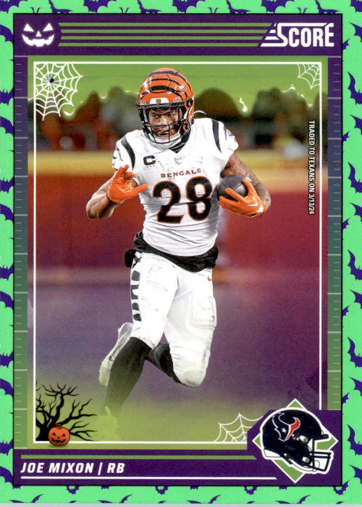 Joe Mixon 2024 Score-A-Treat #57 A-Treat - Green Bats Football