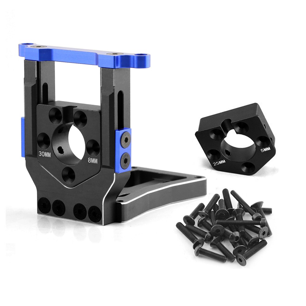 1X(Metal Upgraded Motor Mount Disassembly for 1/5 XMAXX 6S 8S 1/6 XRT RC