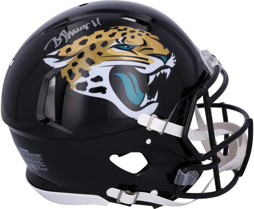 Brian Thomas Jr. Jacksonville Jaguars Autographed Riddell Speed Authentic Helmet