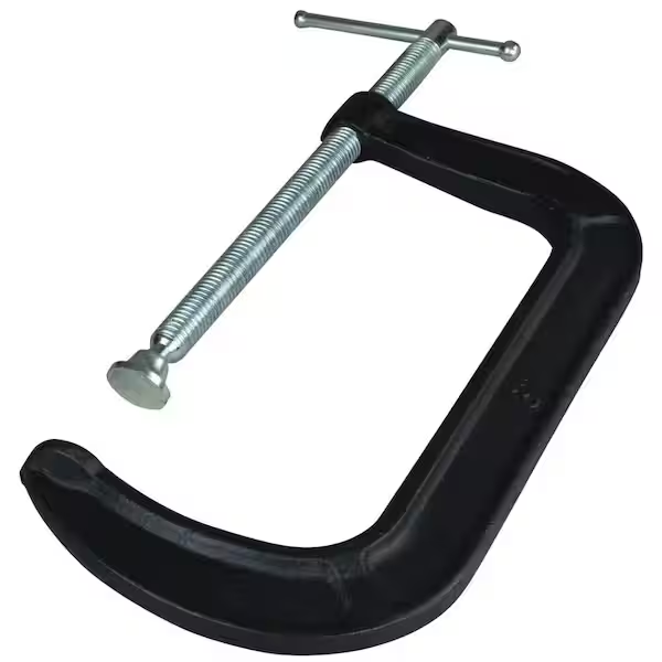 CM Series 8 in. Drop Forged C-Clamp with 4 in. Throat Depth, Heavy Duty