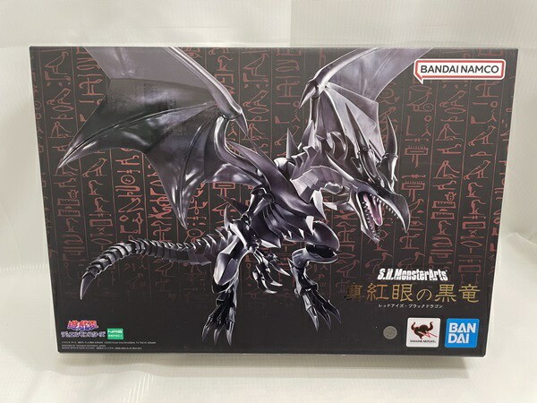 S.H.MonsterArts Yu-Gi-Oh Black Dragon With Crimson E Duel Monsters Figure 6546