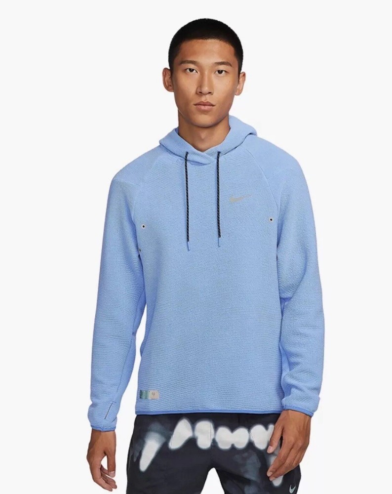 Nike Dri-Fit Running Division Pullover Hoodie Blue FB6864-450 Men’s Size LARGE