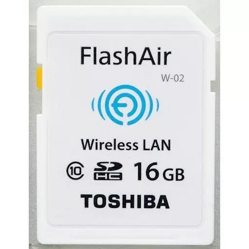 Camera Toshiba Flashair Sdhc Memory Card 16Gb Sd-Wc016G