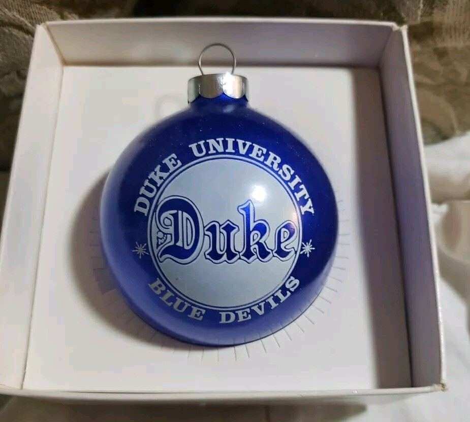 Duke University Blue Devils Christmas Ornament 3” NCAA/ ACC College Collectible