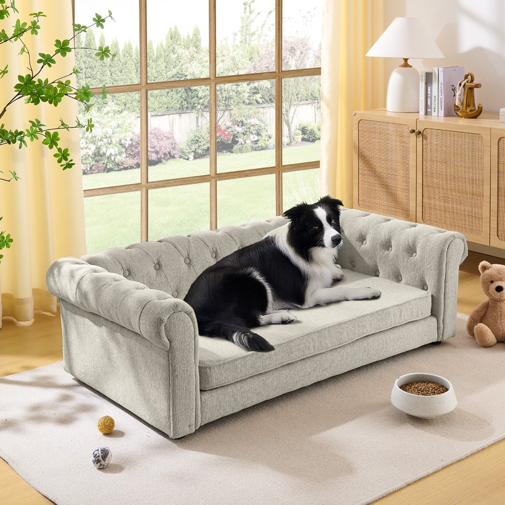 Pet Bed Designed for Large and Extra-Large Dogs Durable Elevated Design
