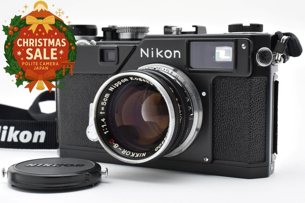 [Christmas Sale] Nikon S3 Olympic Rangefinder 35mm Film Camera 50mm f1.4 JP Gift-image