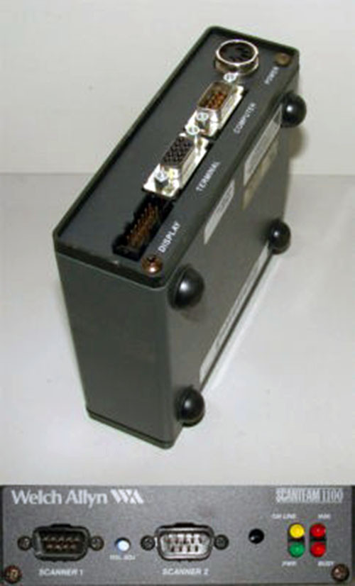 Used Welch Allyn Scanteam 1100 Ophthalmoscope Set